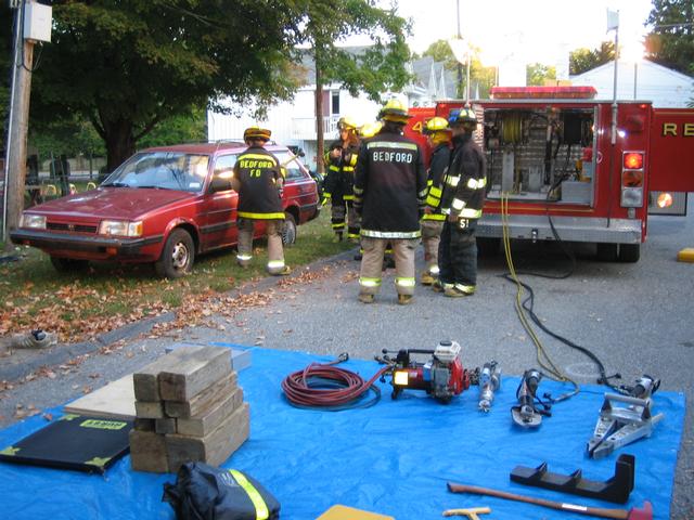 Extrication Drill - October 2007